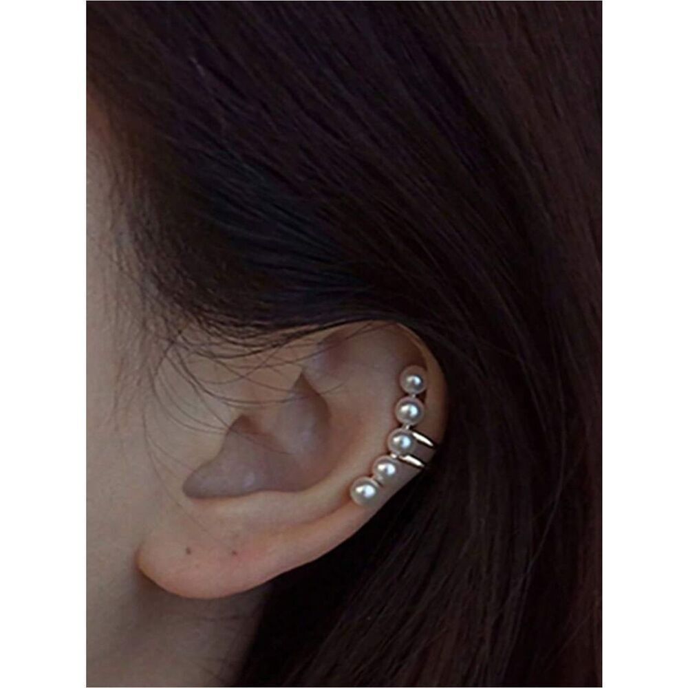 Pearl ear cuff N2062